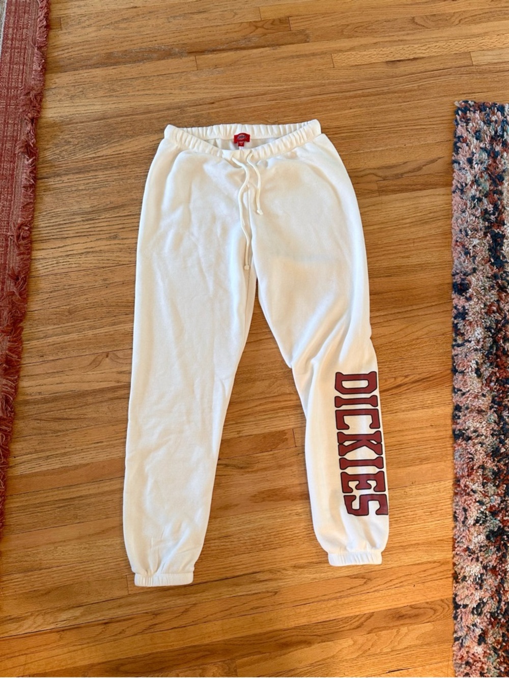 Dickies White Jogger Sweatpants